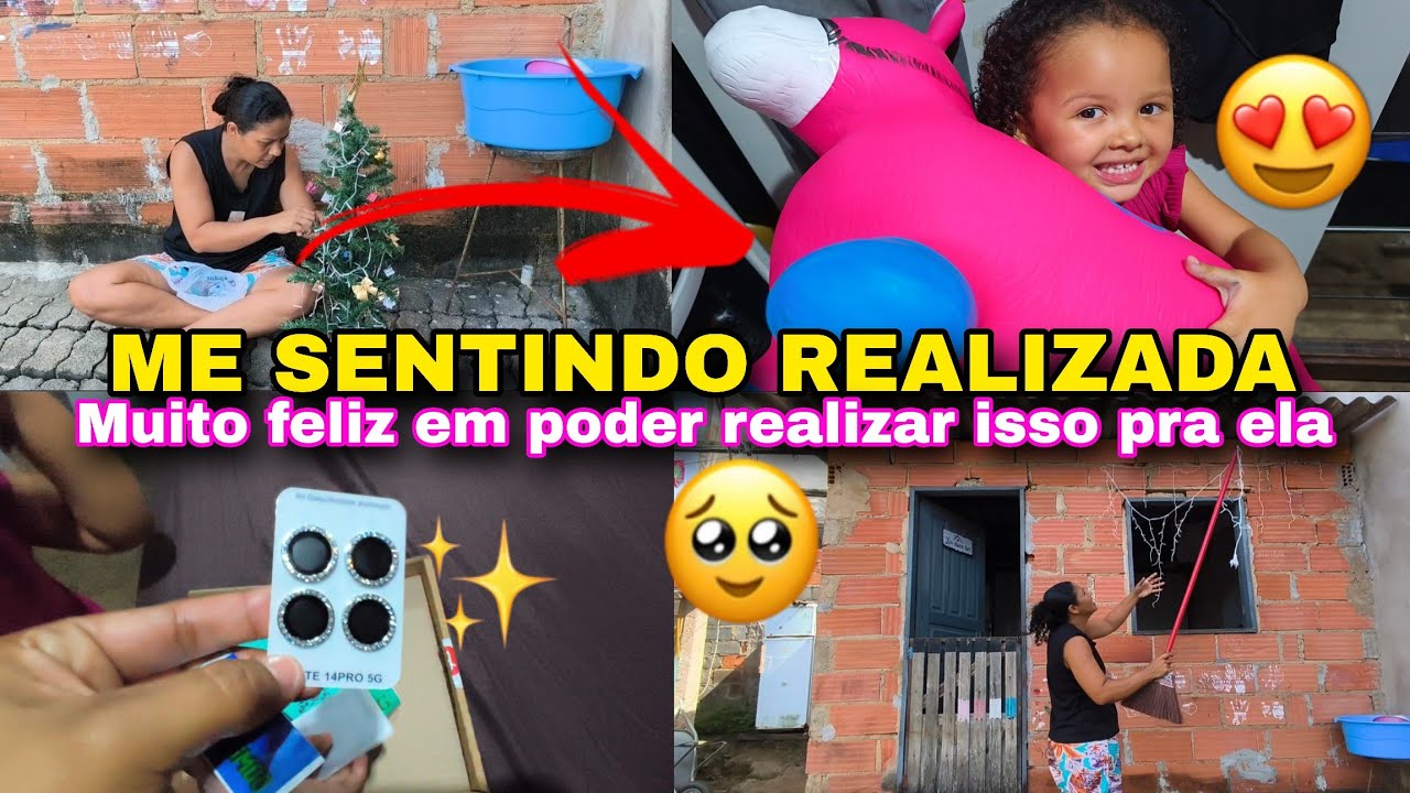 ME SENTINDO REALIZADA|Muito Feliz Em Poder Realizar Isso Pra Ela🥹😍
