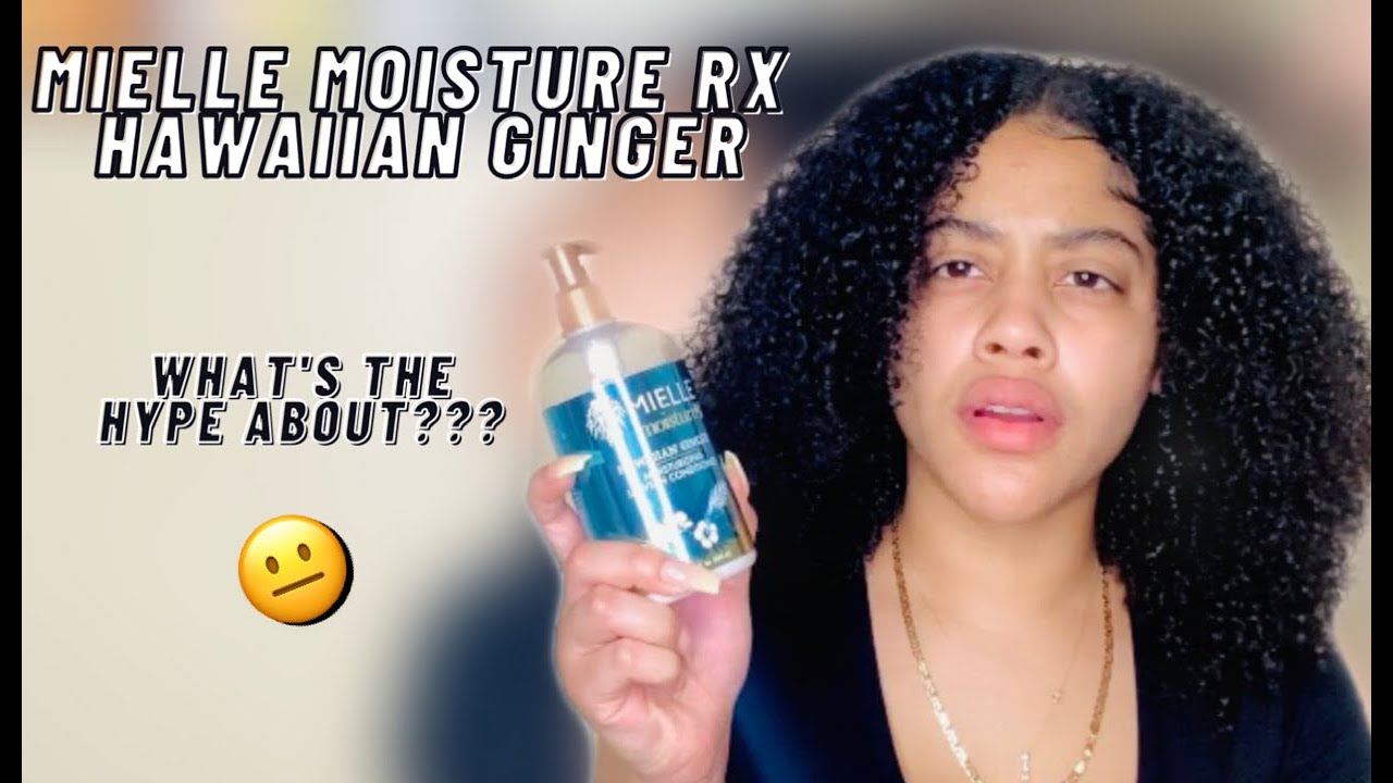 I Tried the Mielle Moisture Rx Hawaiian Ginger Line for a Wash & Go | Review | dianacedenoo