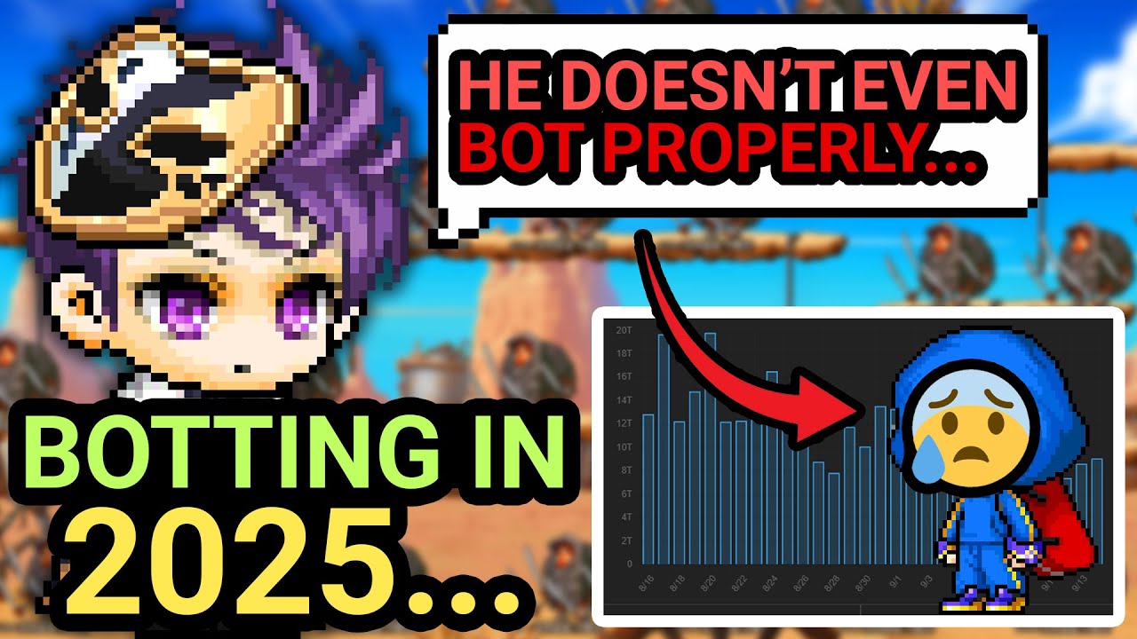 When BOTTING is TOO OBVIOUS in MapleStory 2025... | MapleStory Weekly Clips #48