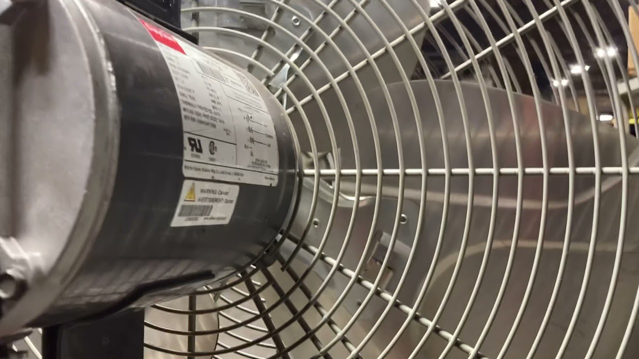 Dayton Fan Start-up Sound Industrial 1/2 HP Motor