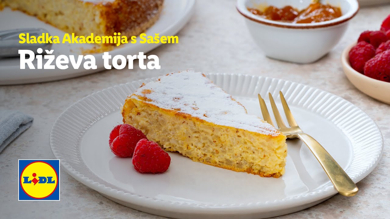 Sladka akademija s Sašem: Riževa torta