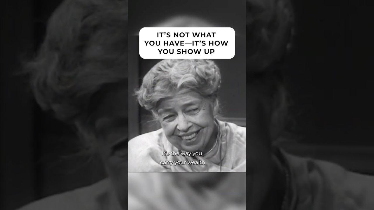 Eleanor Roosevelt: U.S. Aid & Attitude Abroad