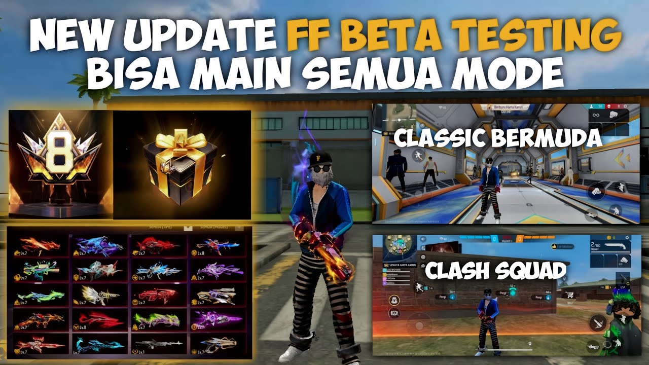 BISA MAIN ‼️ NEW UPDATE FF BETA TESTING 2026 | TUTORIAL CARA DOWNLOAD FF BETA - ANDROID NO ROOT! 