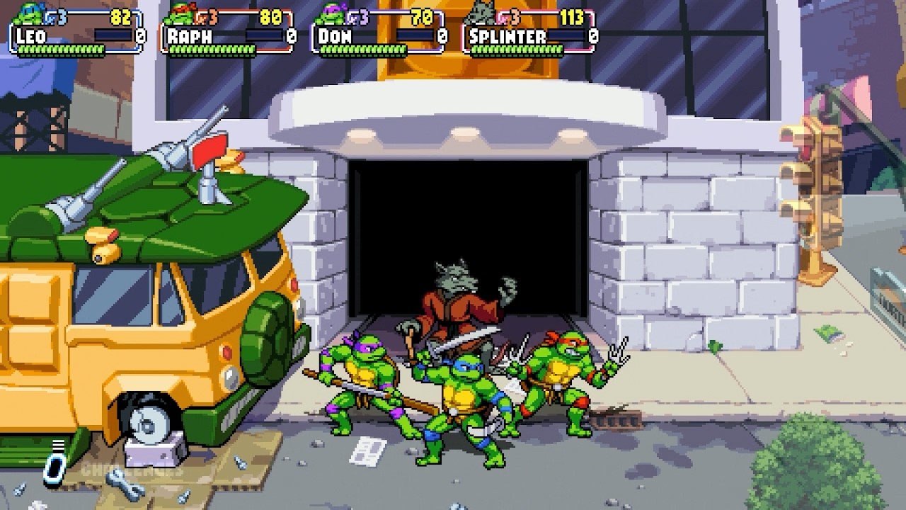 Hittin' The Streets, Givin' Out Beats - TMNT Shredder's Revenge Episode 2