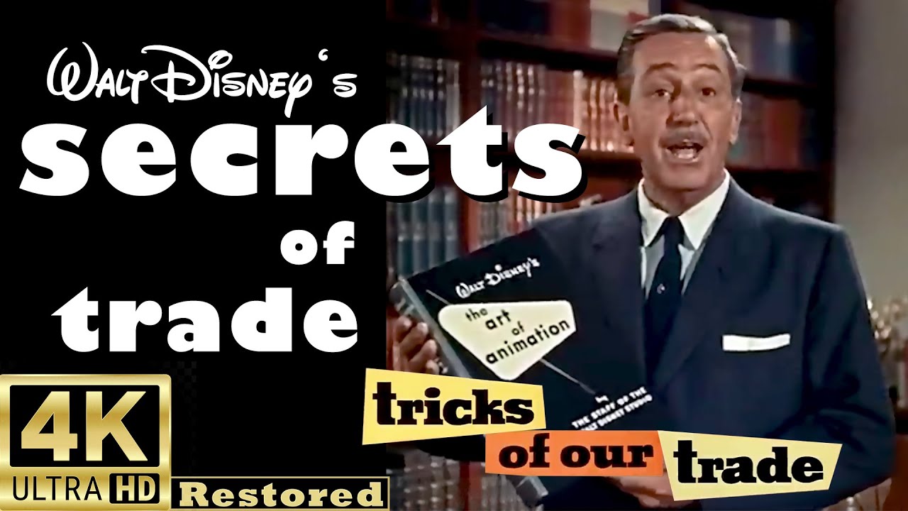 Walt Disney's Secrets of Trade - 1957 Tricks Of Our Trade - Full Film Restored (4K)