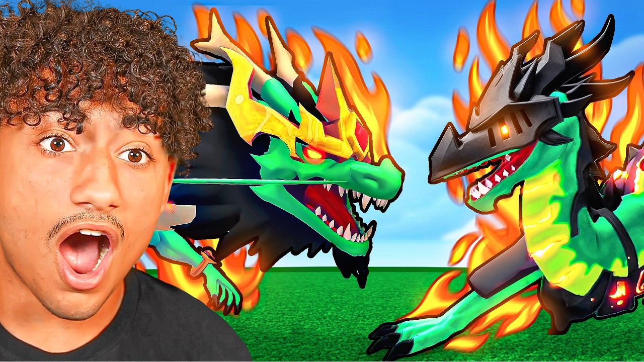 Blox Fruits EASTERN Vs WESTERN DRAGON!