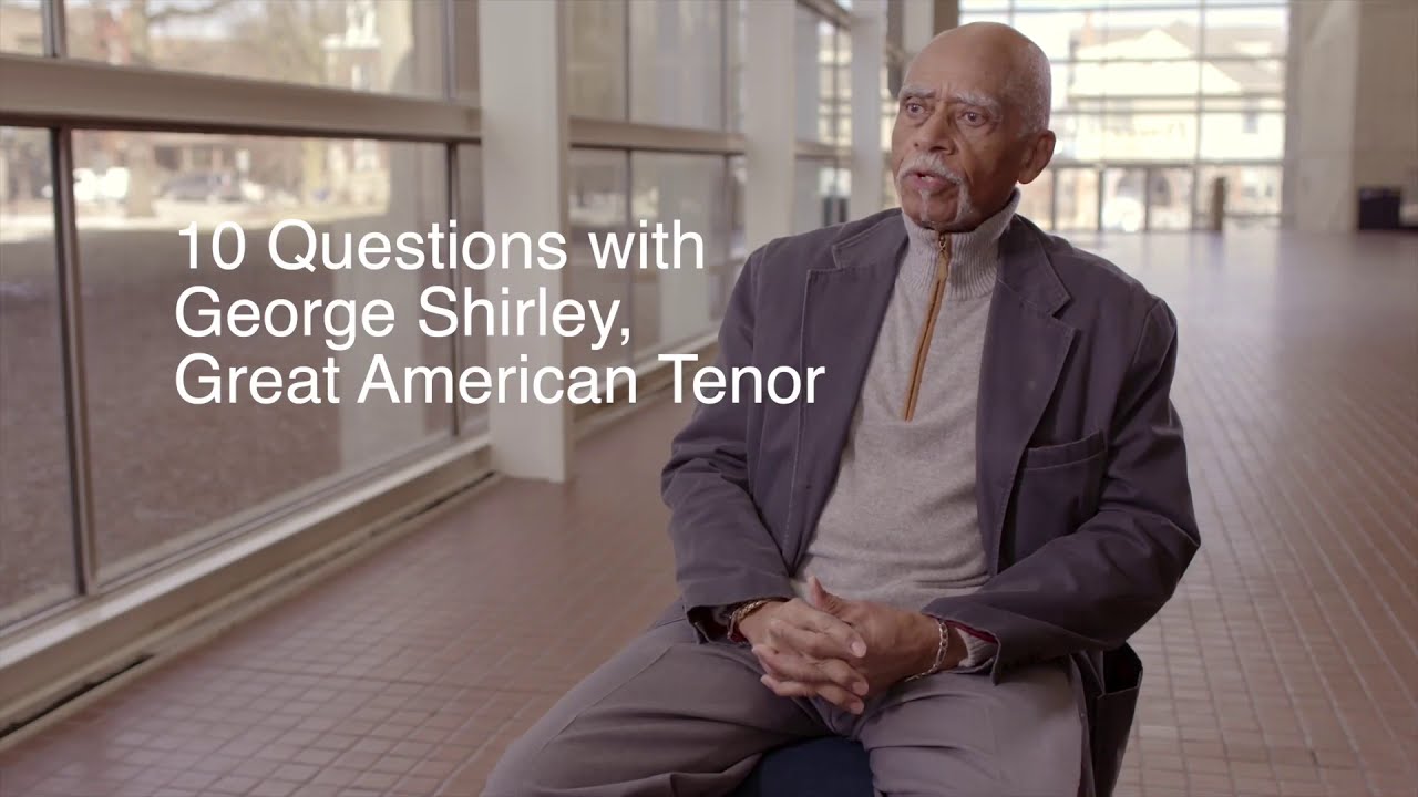 10 Questions with George Shirley, Great American Tenor