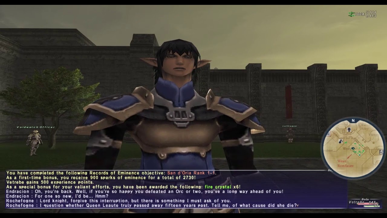 FFXI: San d'Oria 1-1 - Smash the Orcish Scouts