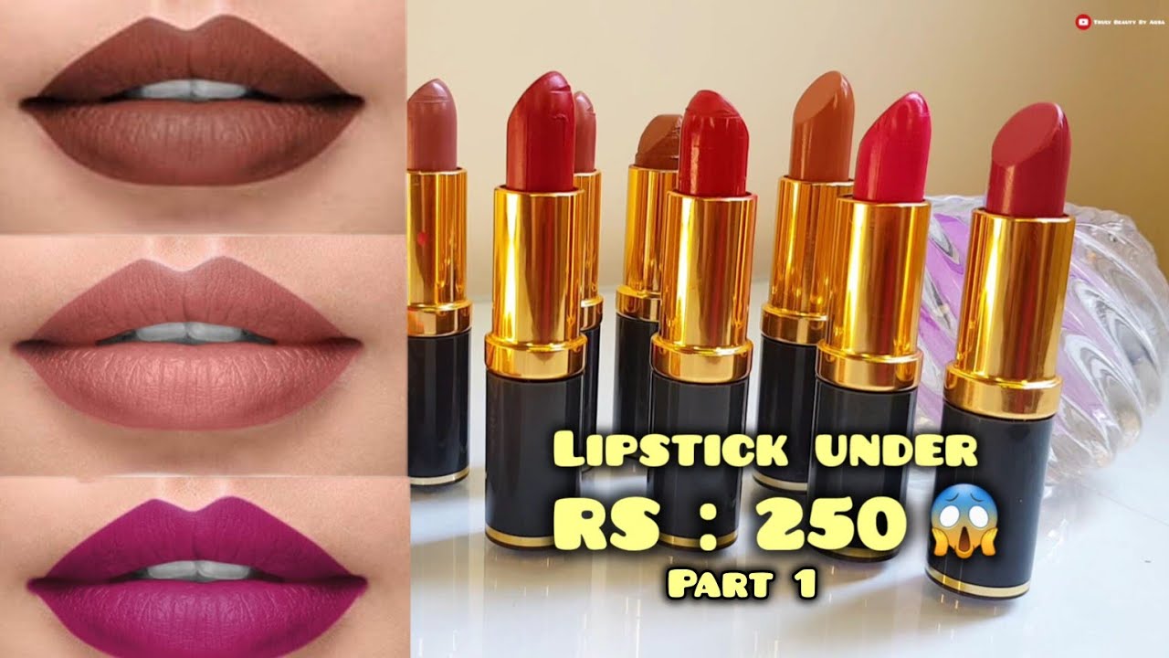 Medora Lipstick💄Under Rupees 250😎- Perfect Shades For Asian Skin