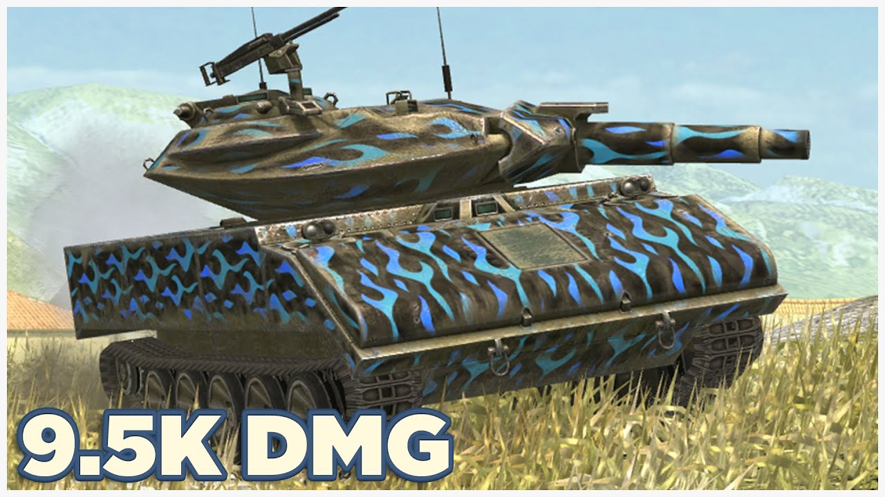XM551 Sheridan • 9.5К УРОНА • 4 ФРАГА • WoT Blitz