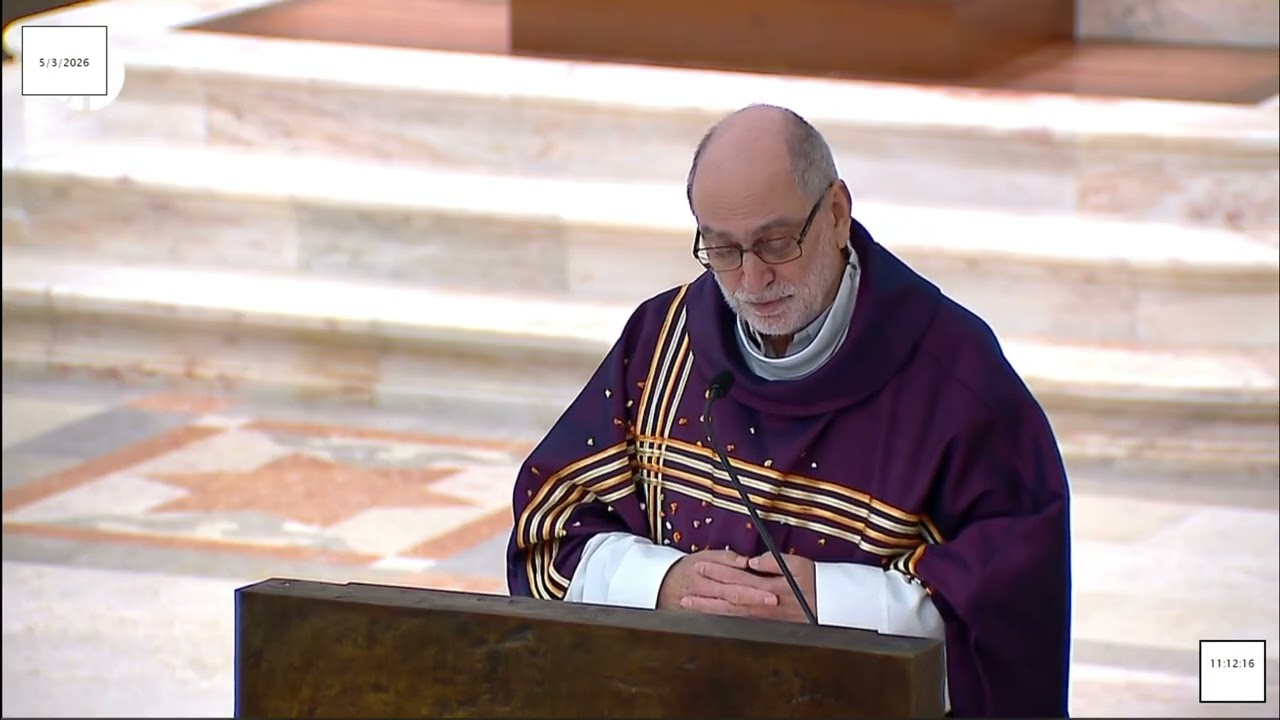 Missa desde a Basílica da Nossa Senhora do Rosário de Fátima  05.03.2026