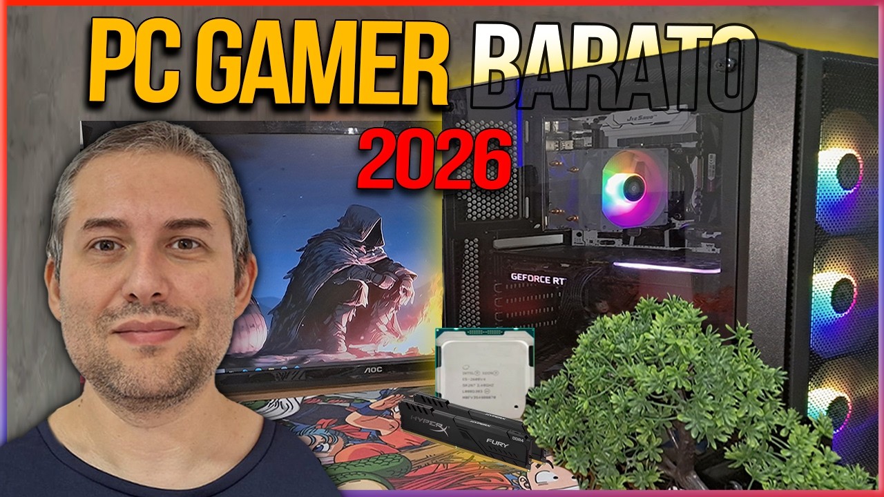 PC GAMER BARATEZA EM 2026 ! CORRE !