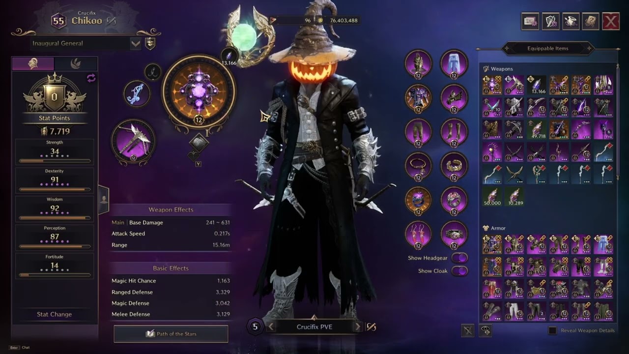 Сравнение урона в PVE Invocator/Oracle/Fury и Crucifix