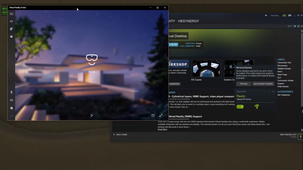 MIXED REALITY With X-Plane 11.20 NATIVE VR WORKS!!!