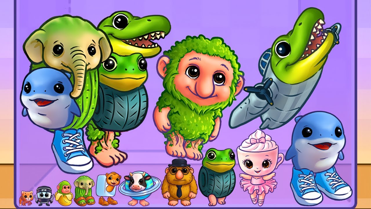 BABY BRAINROT - MERGE FELLAS | FINAL BOSS - New Update‼️Reaching Max Level