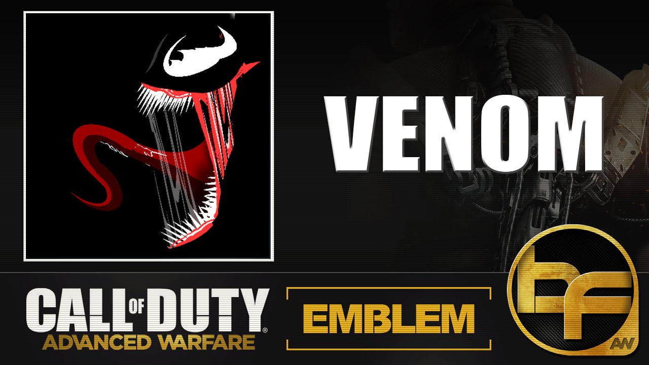 COD Advanced Warfare Emblem Tutorial #5 - Venom