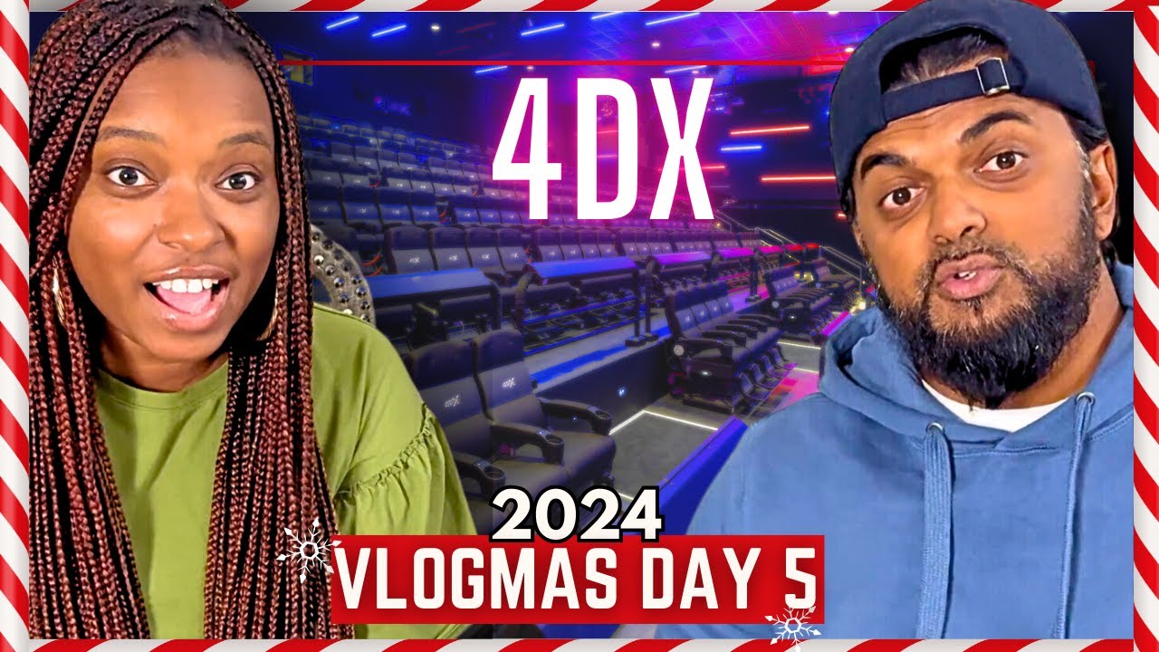 First time watching 4DX Movie! | Day 5 Vlogmas 2024 🎄