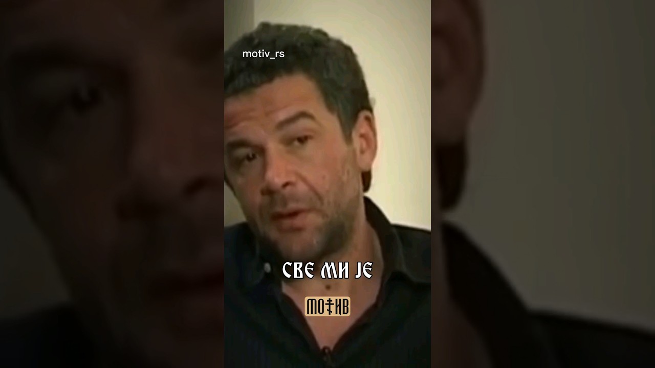 Kad ti nista ne fali,ubaci kamen u cipelu. Glogovac o problemima