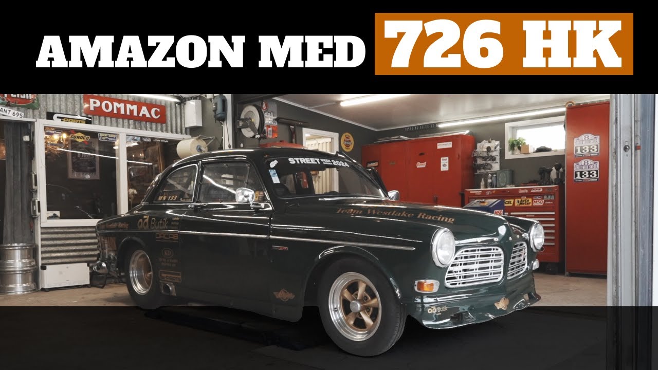 MICKES VOLVO AMAZON - 726 HK PÅ HJULEN!