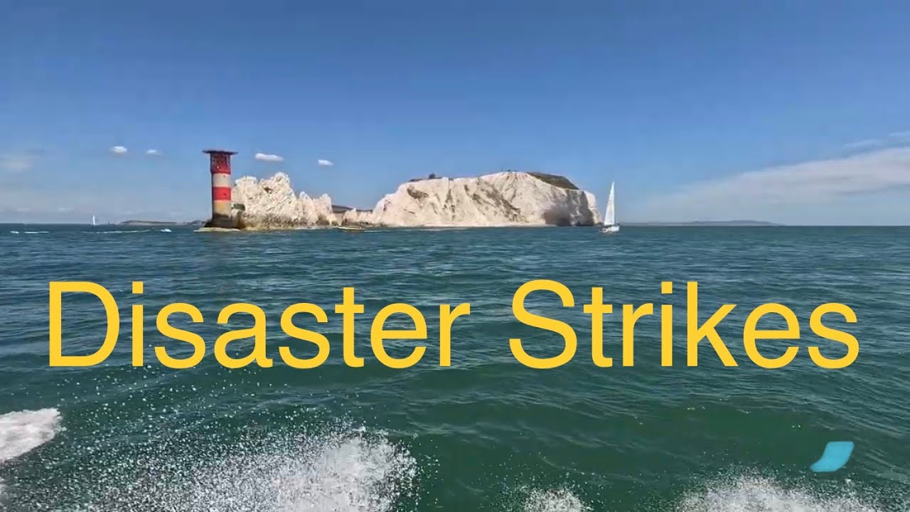 Disaster, Dolphins and Dunking on the way to Yarmouth Harbour