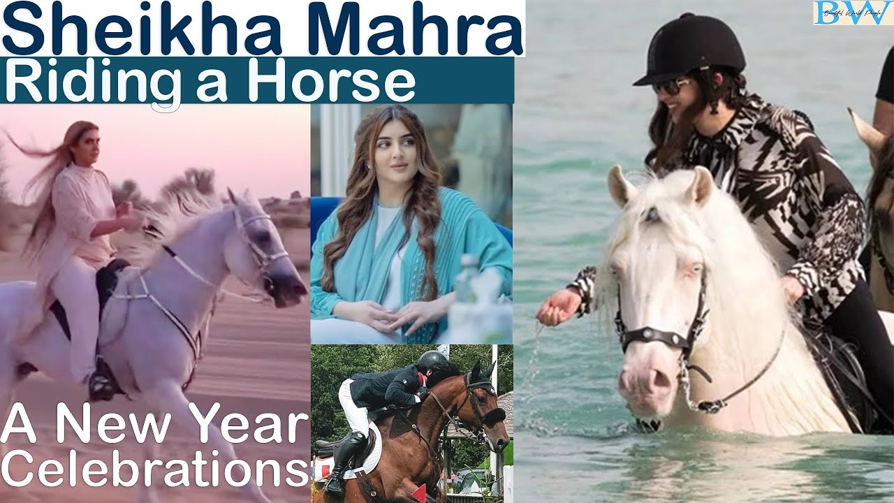 Sheikha Mahra Riding a Horse |Dubai Princess Sheikha Mahra LifeStyle 