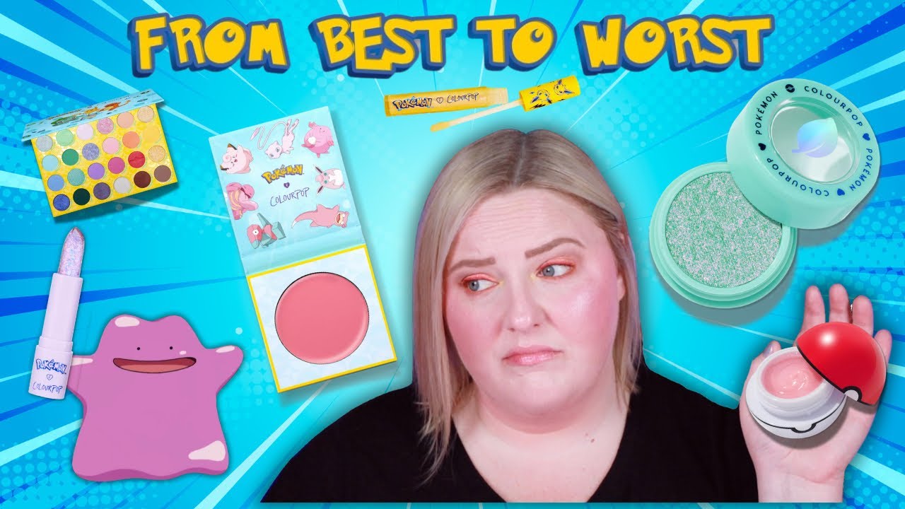 Давайте оценим новую коллекцию Coloupop x Pokemon от лучшего к худшему