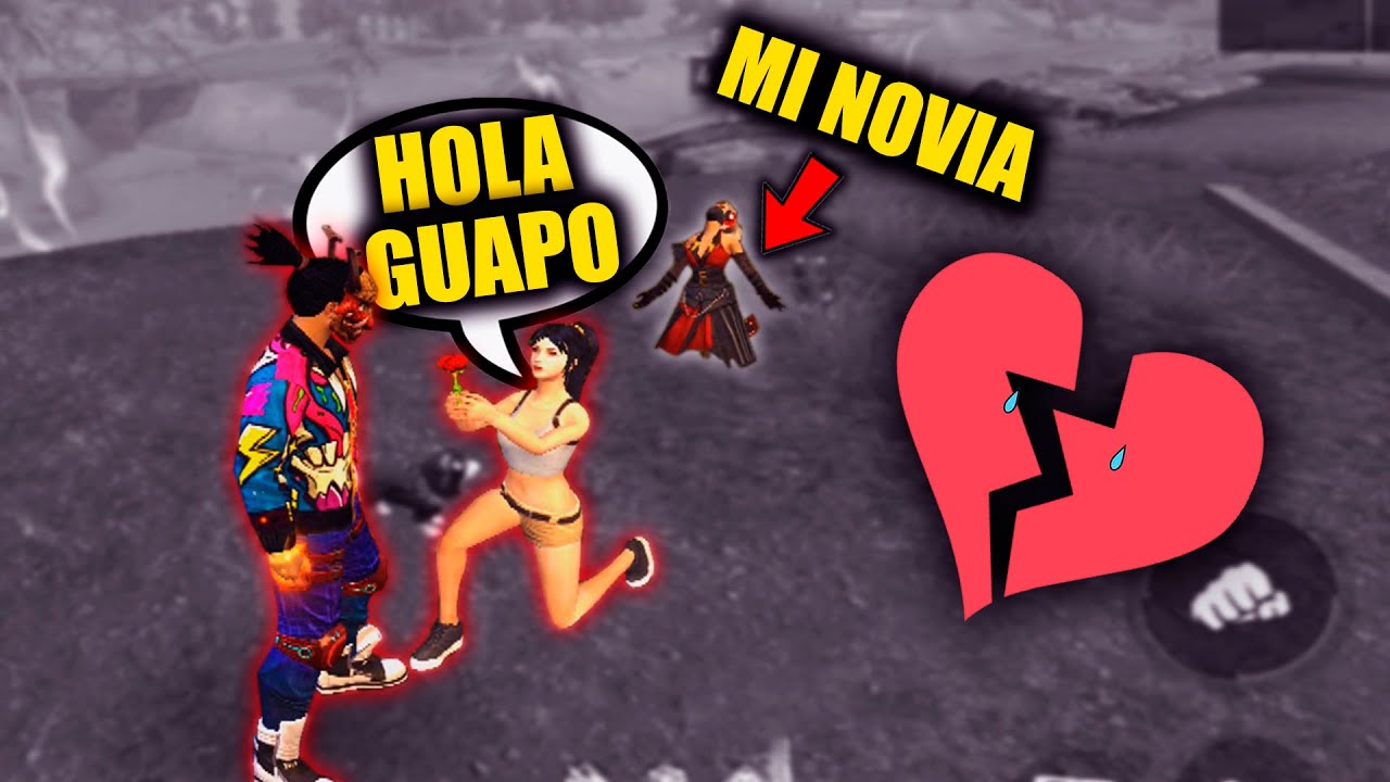 CHICA INTENTA ENAMORARME DELANTE DE MI NOVIA!! *T3RMINA M4L* FREE FIRE