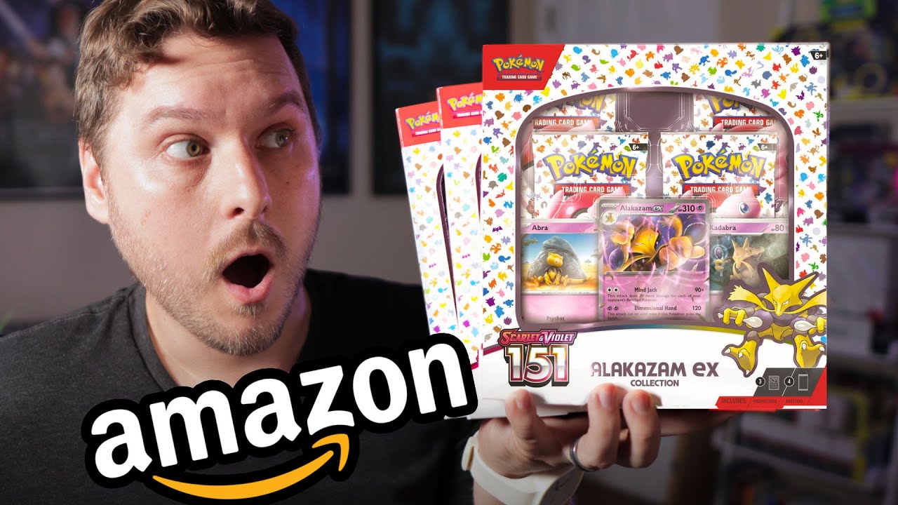 I open 151 Alakazam ex Collection boxes from Amazon…& THIS happened