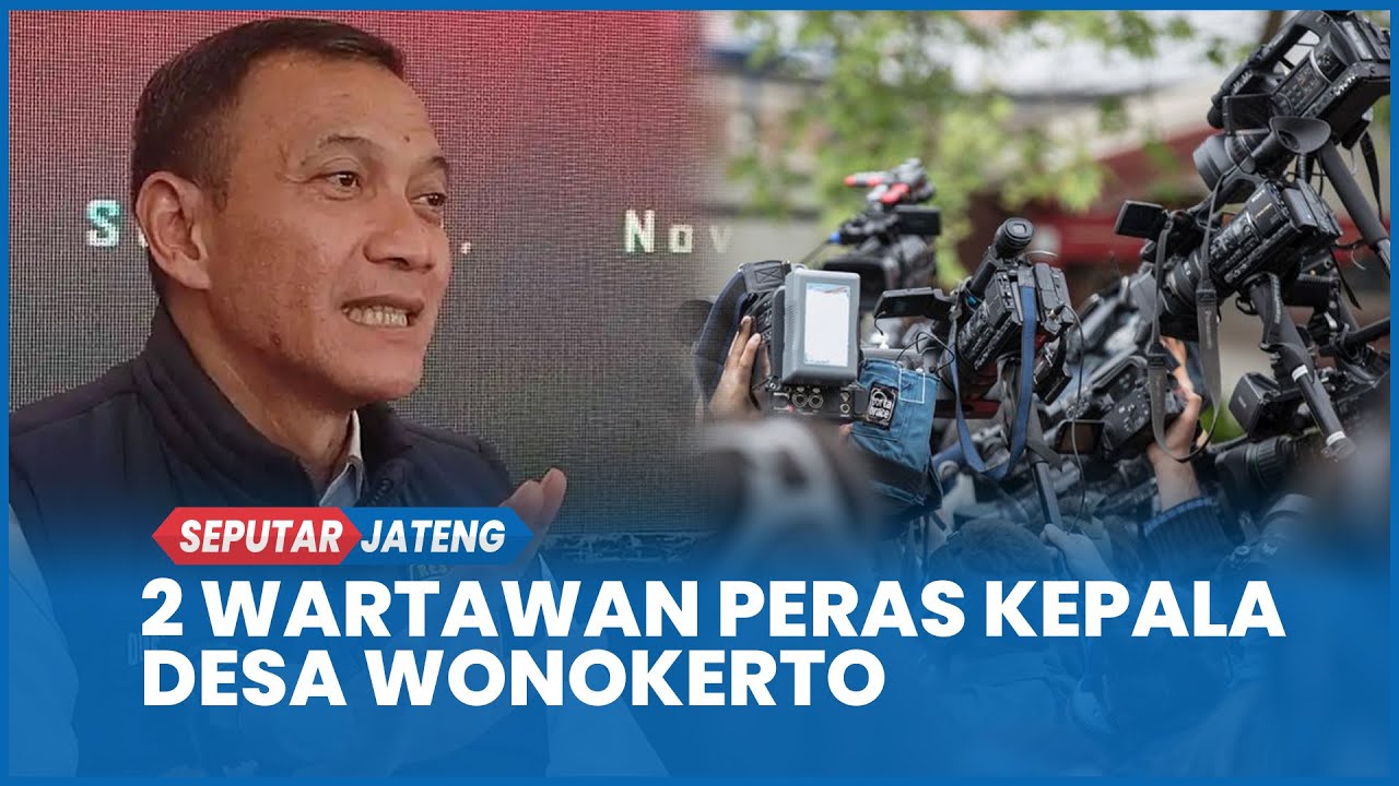 2 Wartawan Peras Kepala Desa Wonokerto Pekalongan Diringkus Polda Jateng