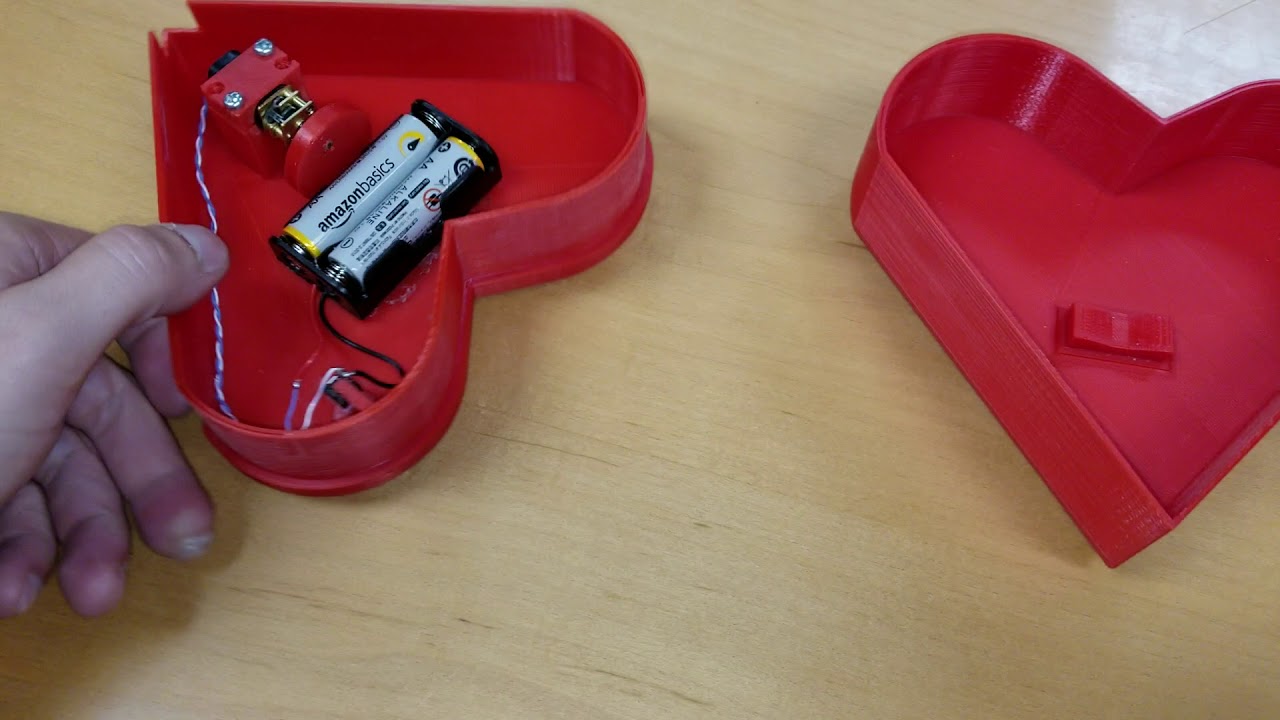 Animatronic Beating Heart Box