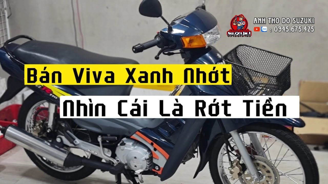Bán Em Suzuki Viva Xanh Nhớt! Nhìn Cái Là Rớt Tiền! Anh Thợ Độ Suzuki 0945.675.425