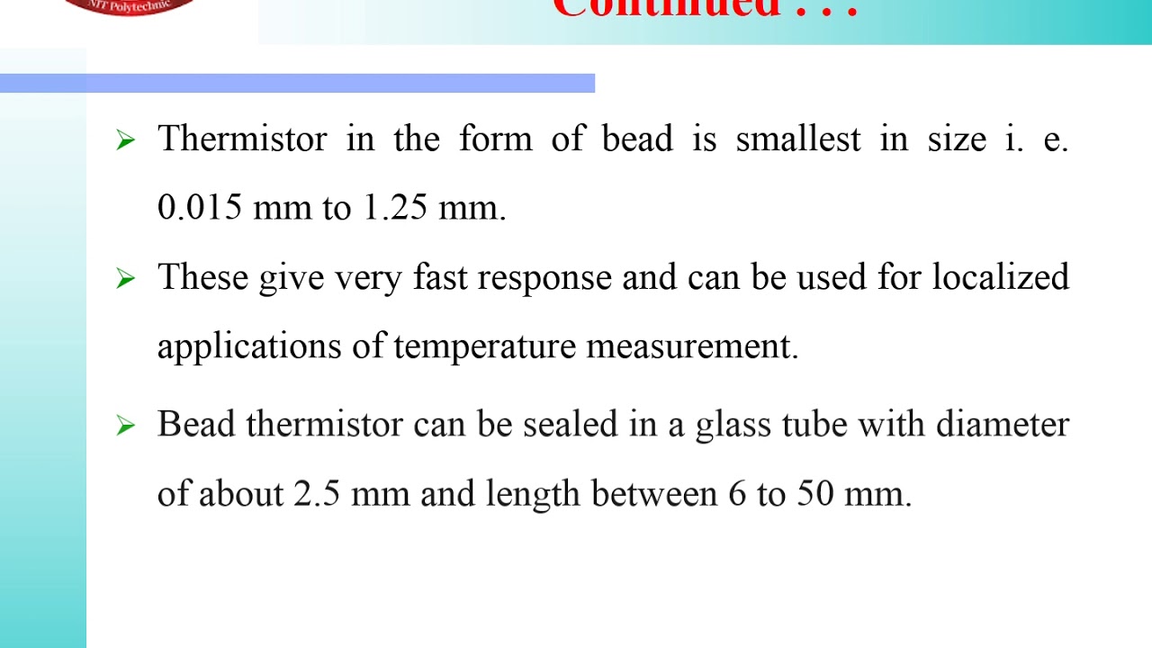 EJ   3I   EMI   Unit   V   5.2   Temperature Measurement
