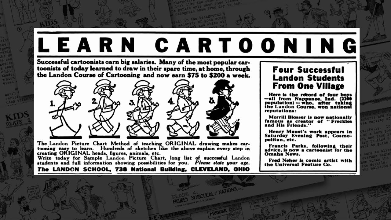 Documentary: Landon School of Illustrating and Cartooning