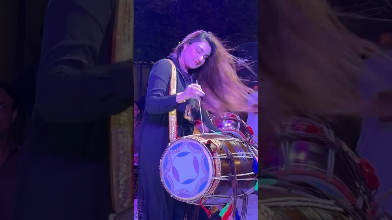 Arishma maryam dhol perfomance |DHOL|#dhol #arishma #talagang #oiumar #travel