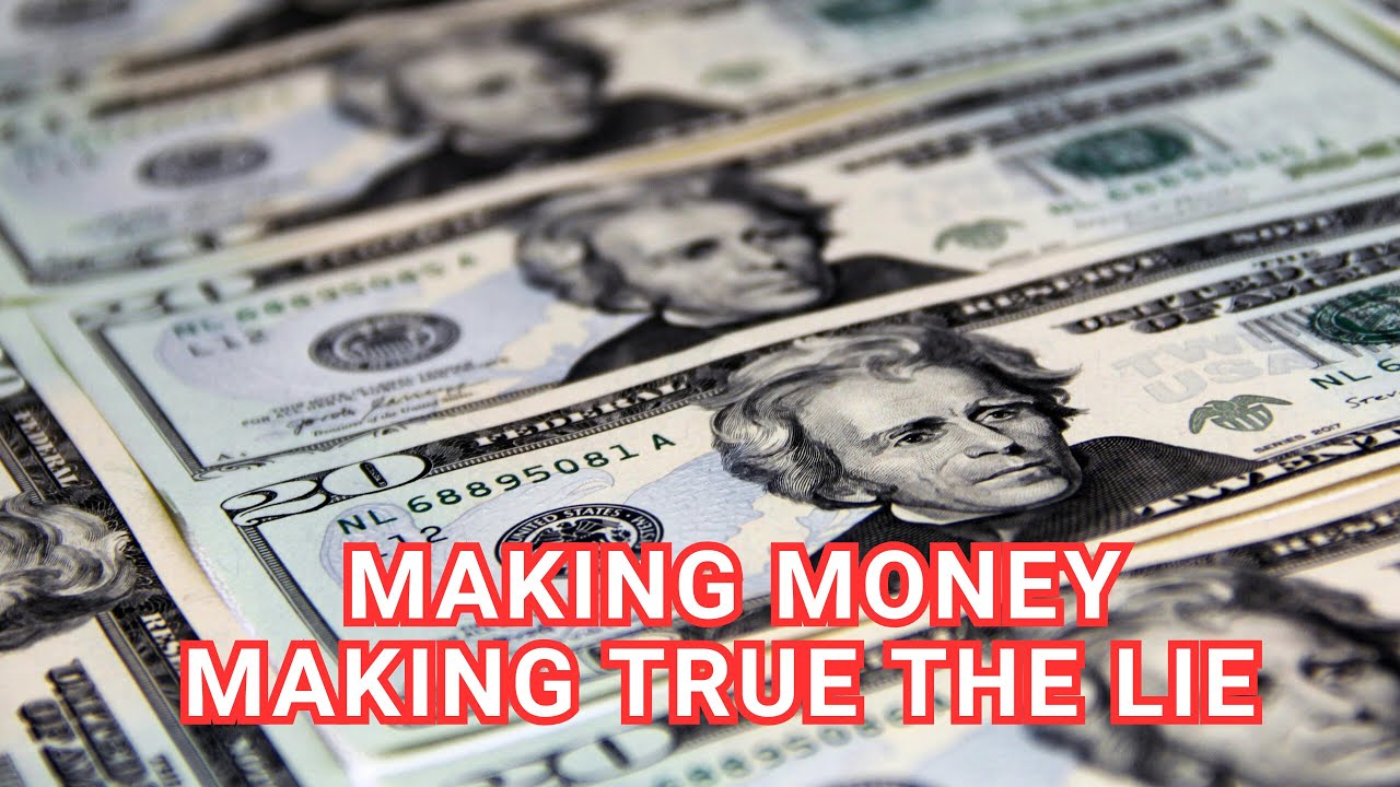 We do not make money