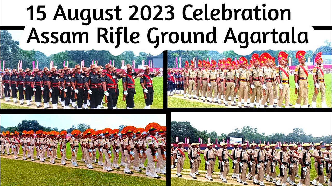 Assam Rifles Ground Parade Agartala 2023 || Independence day special ||