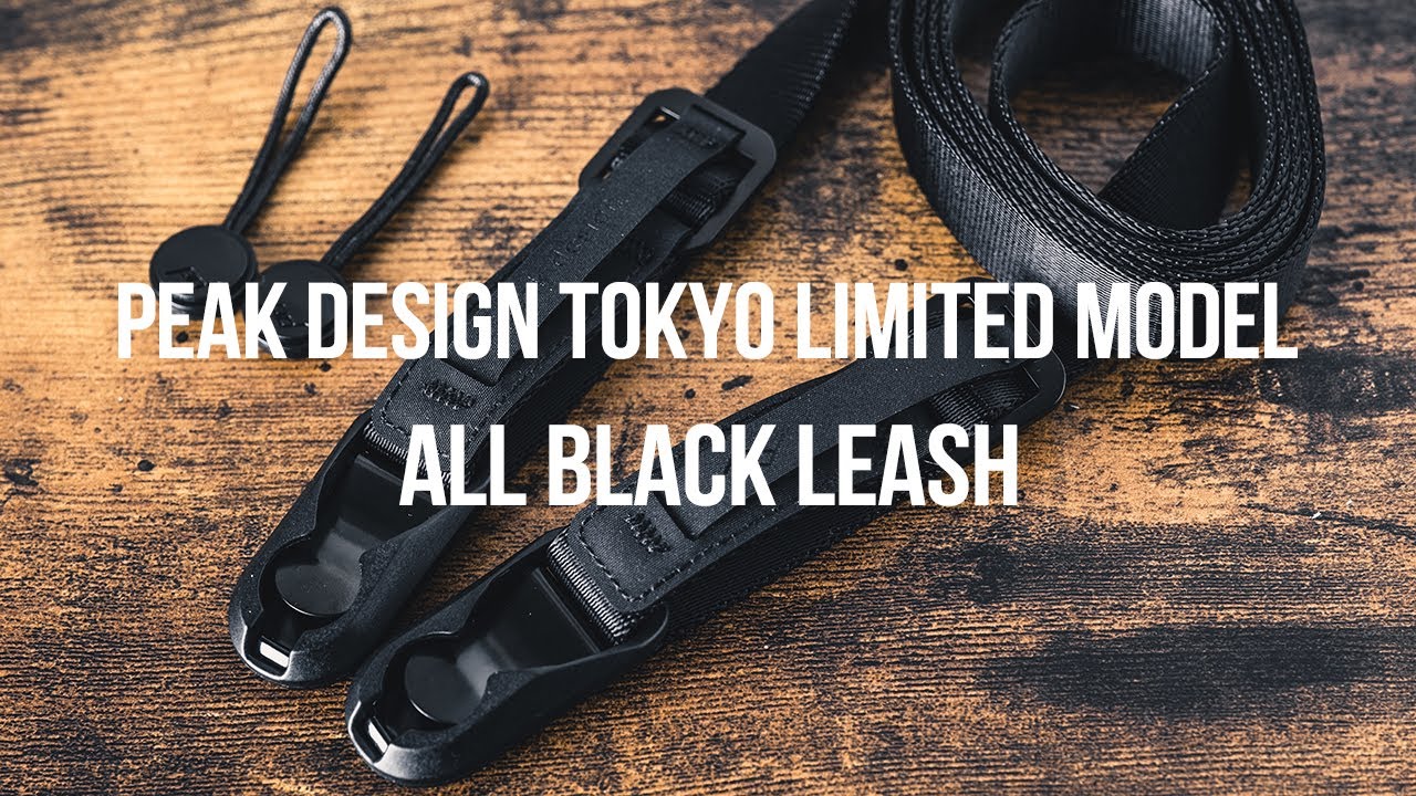 【購入Vlog&開封！】Peak Design オールブラックリーシュカッコ良すぎる！