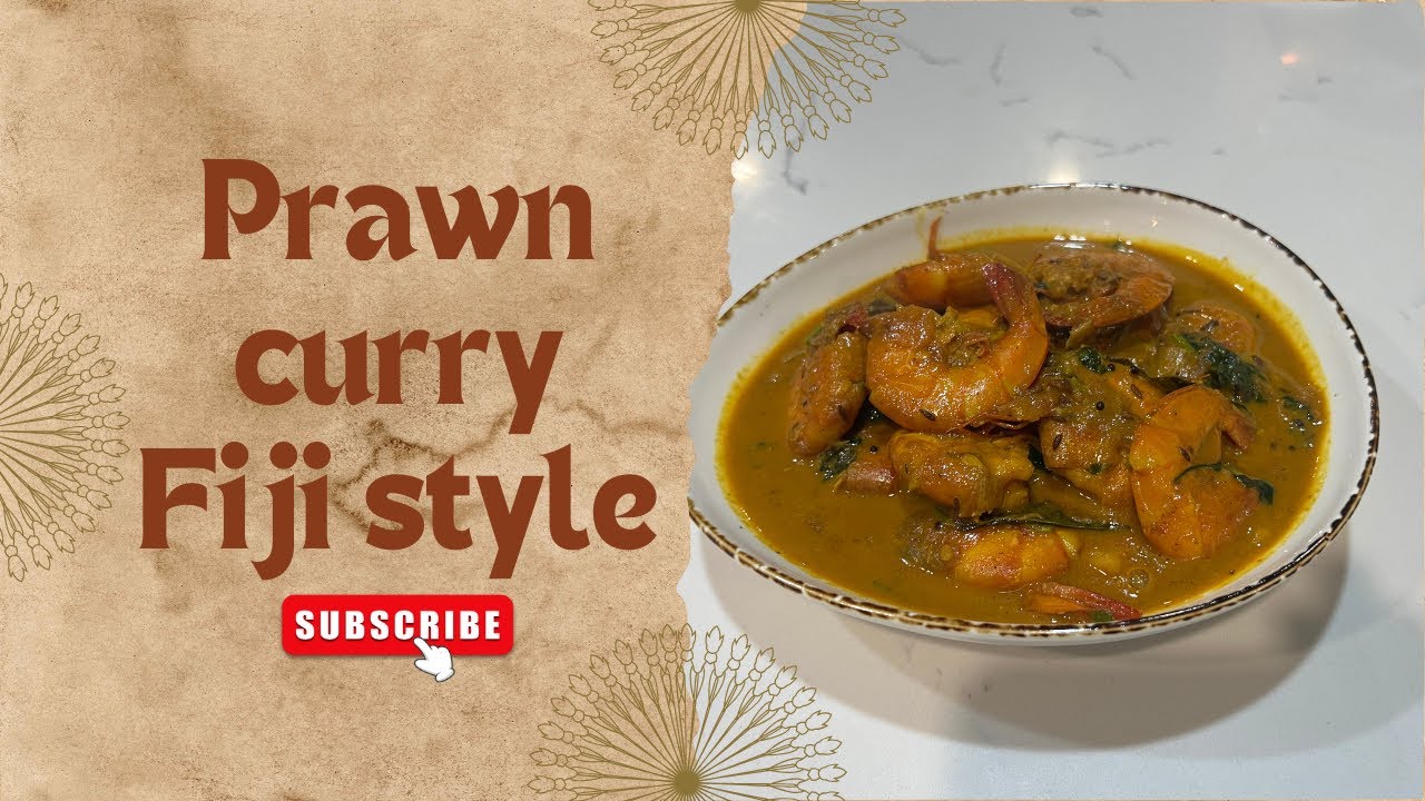 Fiji style prawn curry in coconut milk | Shrimp curry recipe | Fiji Indian Curry
