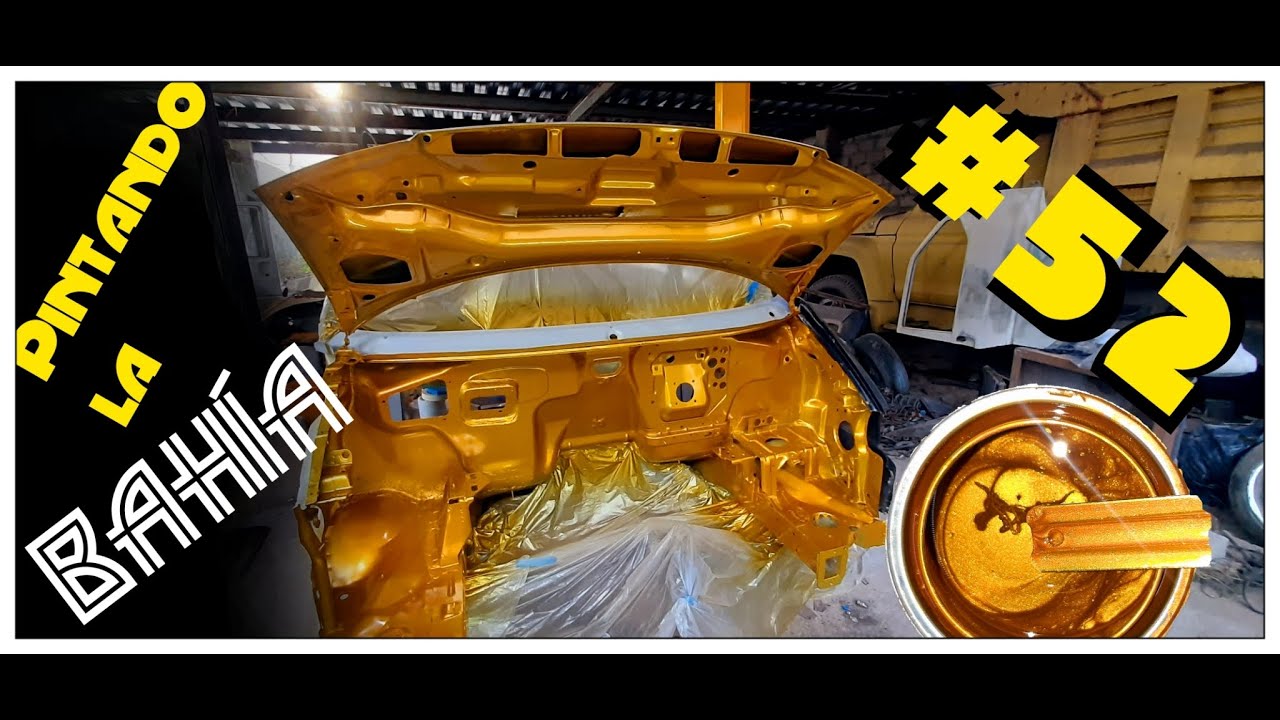 PINTANDO la BAHIA del MOTOR Eurovan VW T4