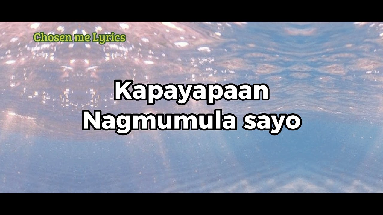 Sa piling mo + With all I am Tagalog Lyrics