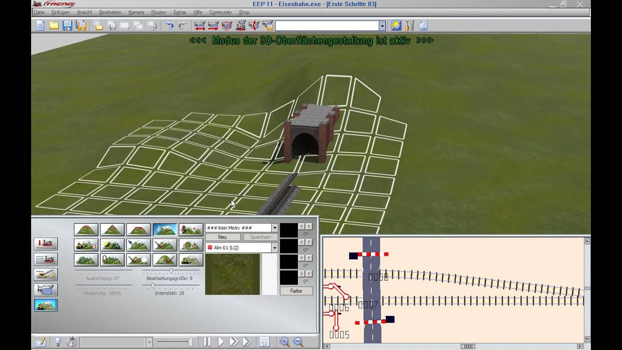 Lektion 67 - Landschaftsgestaltung in 3D