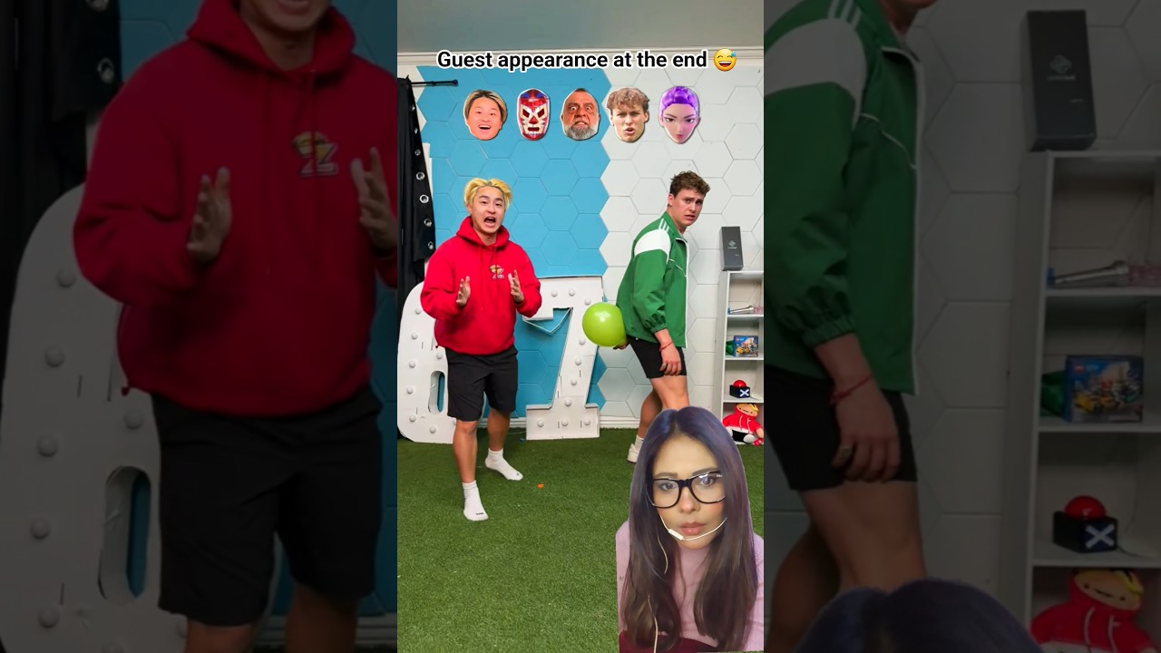 Челлендж с лопанием воздушных шариков 😆😂 