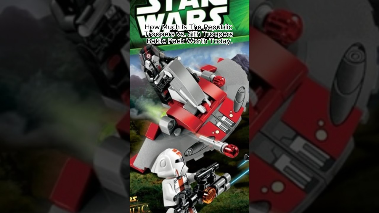 How Much Is The Republic Troopers Vs Sith Troopers Battle Pack Worth? (LEGO Set 75001) #legostarwars