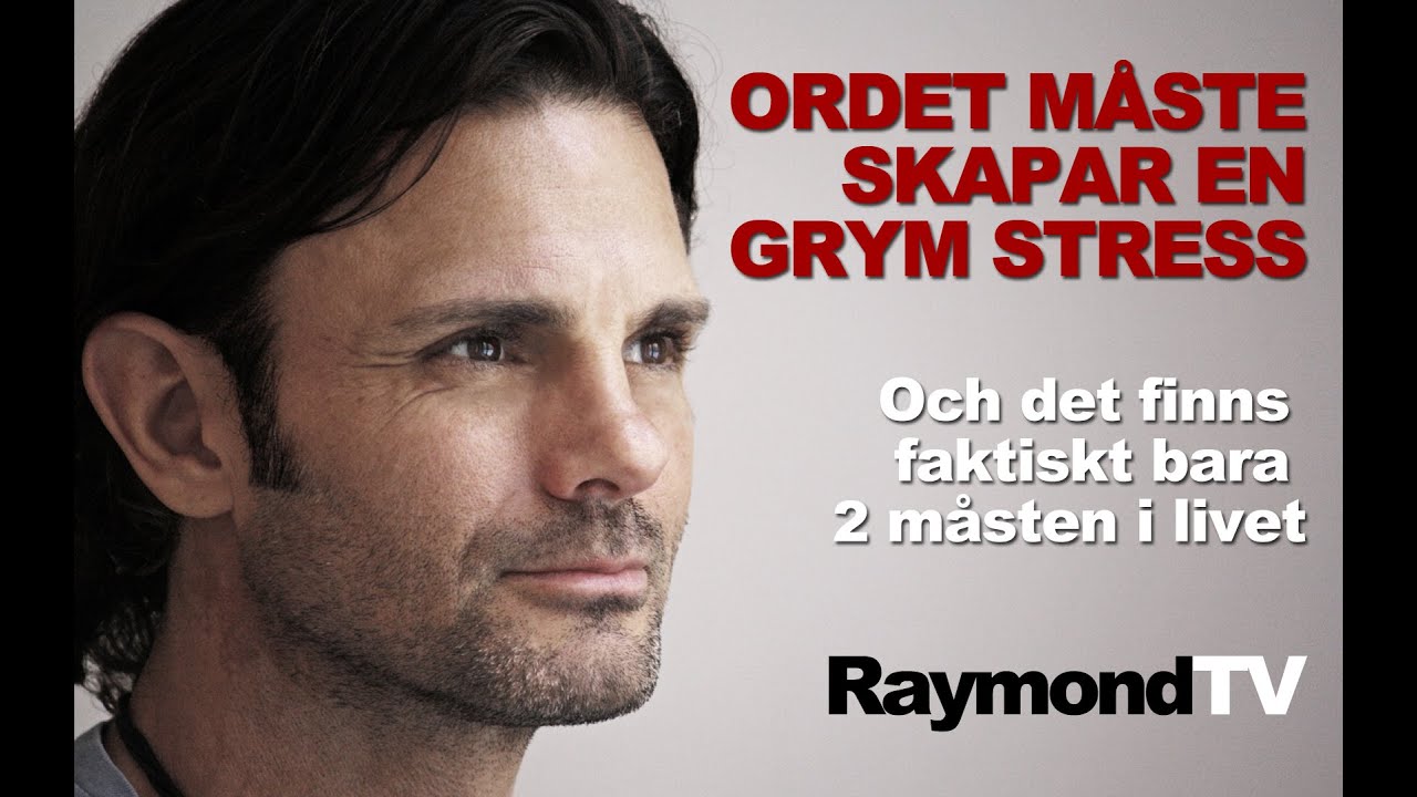 Raymond Ahlgren - Du M&Aring;STE ingenting! Eller jo, 2 saker...