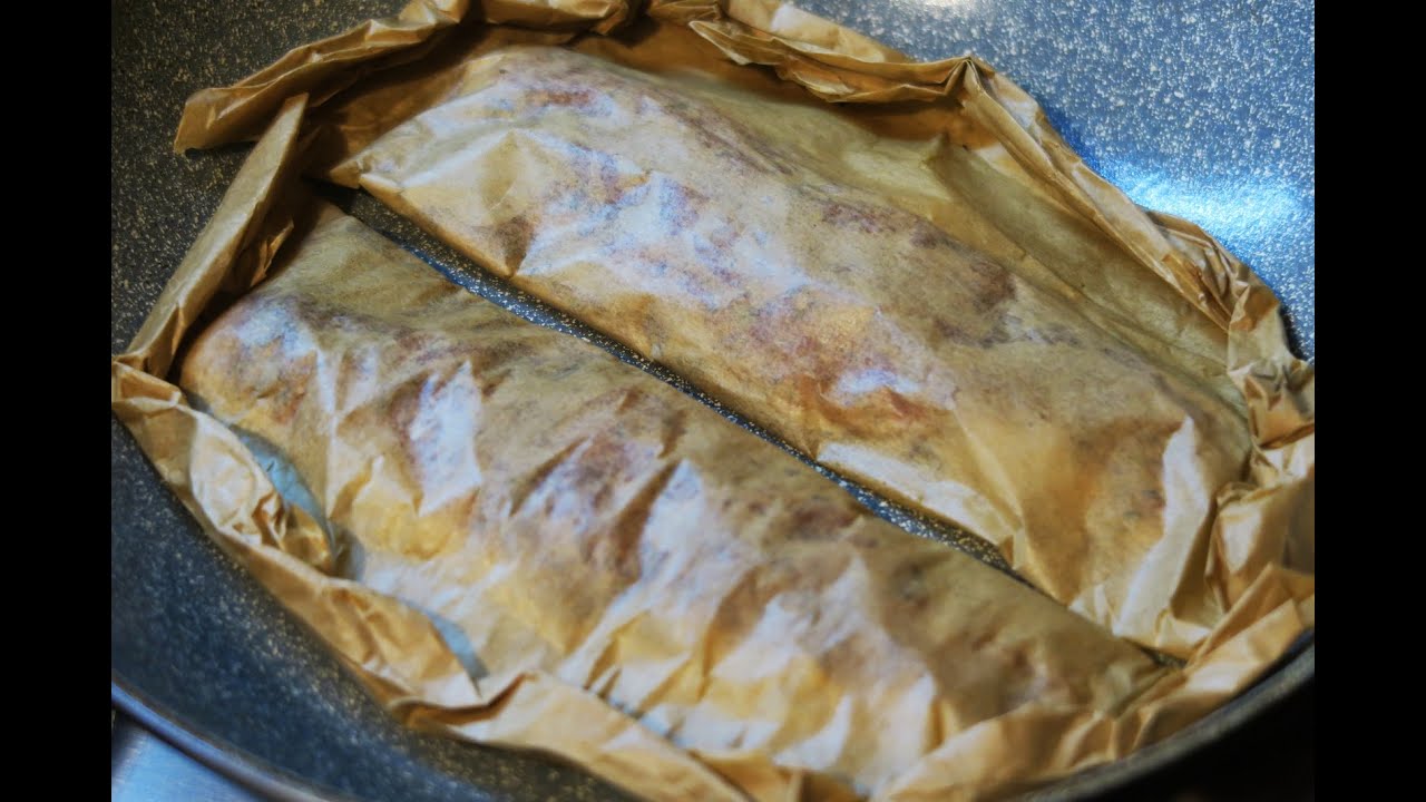 Skumbrė kepimo popieriuje