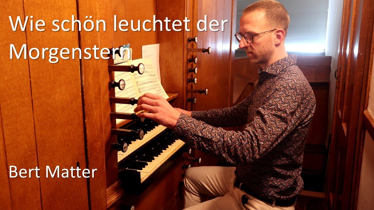 Hoe helder staat de Morgenster! Wonderschone compositie van Bert Matter