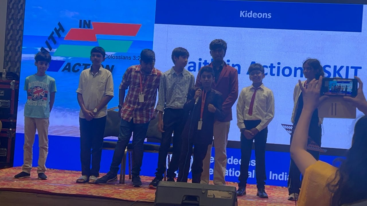 Faith In Action - A skit by Senior Kids at Gideon International in India, at the State Convention.
