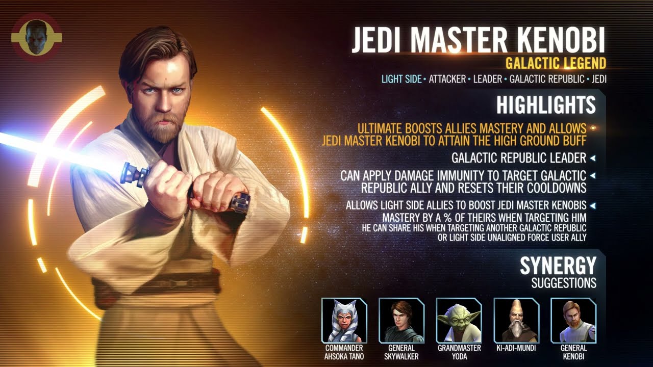 Star Wars: Galaxy of Heroes - Galactic Legend Preview: Jedi Master Kenobi