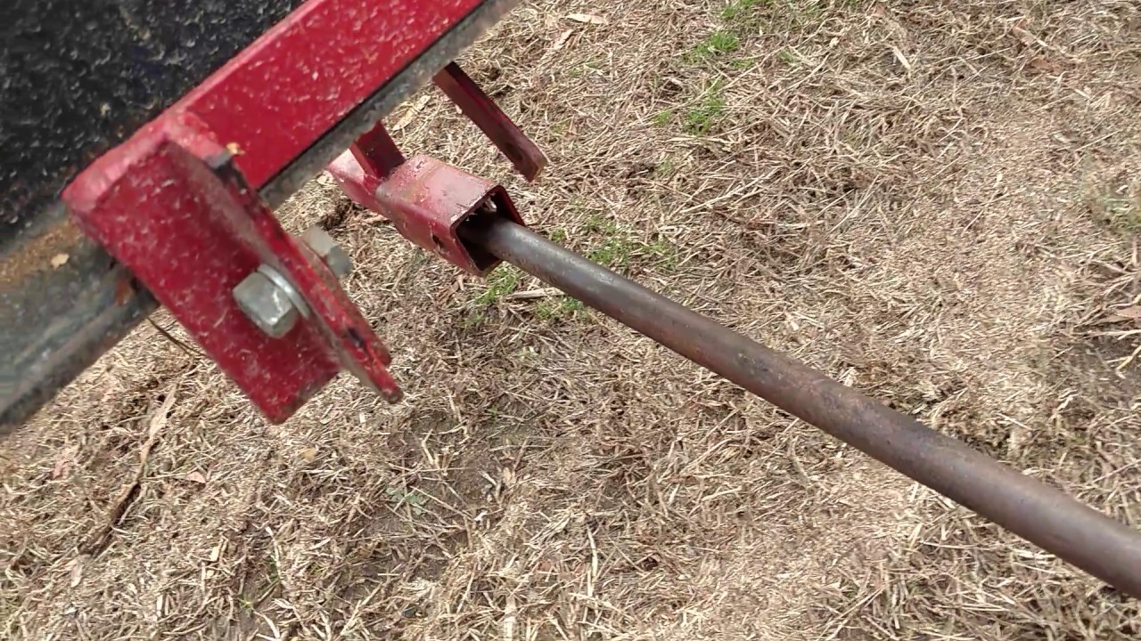 Homemade manual log lift.