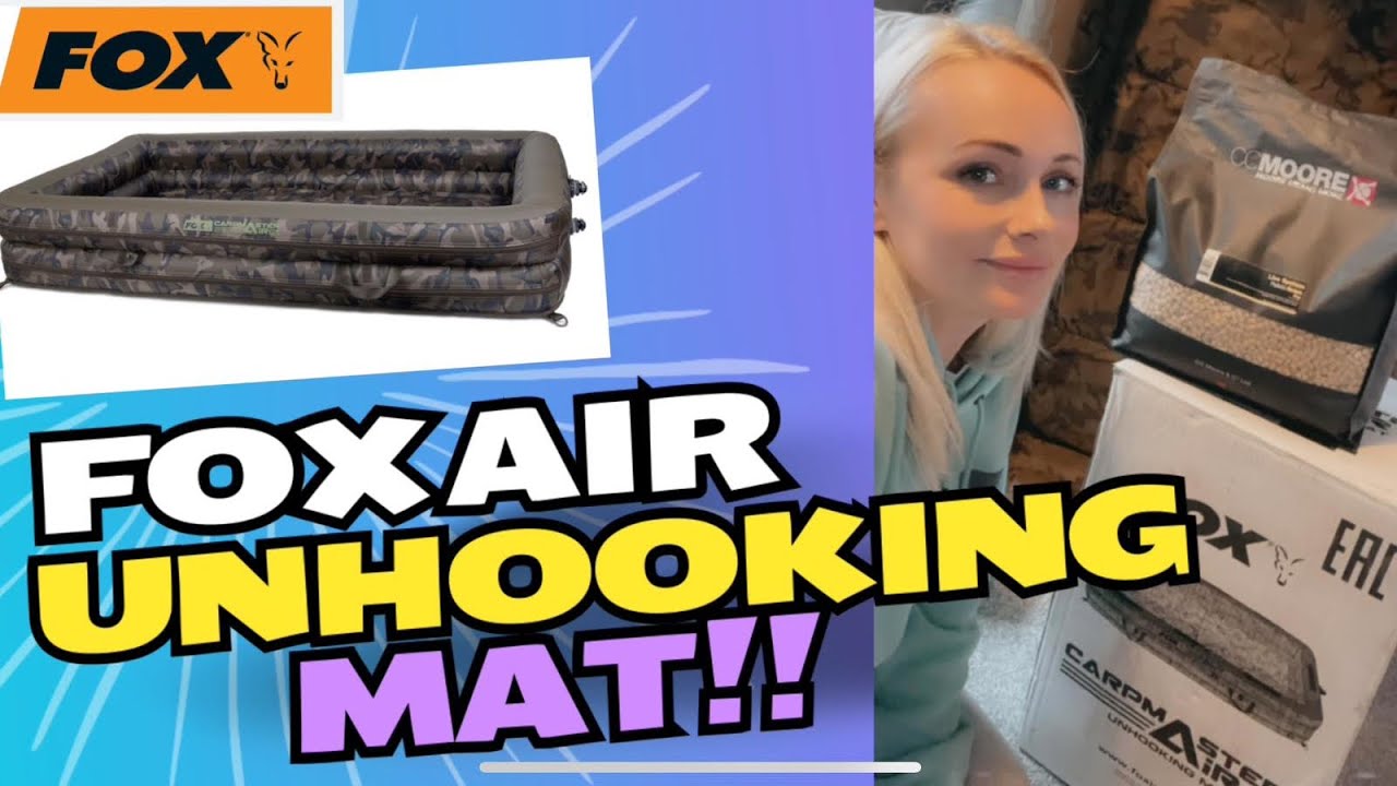 FOX AIR UNHOOKING MAT!!!! (Unboxing and first impressions) #foxinternational #carpfishing #carplife